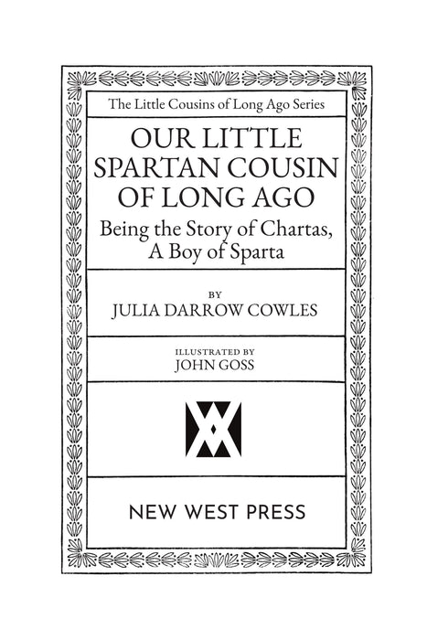 Our Little Spartan Cousin