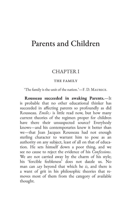 Parents and Children