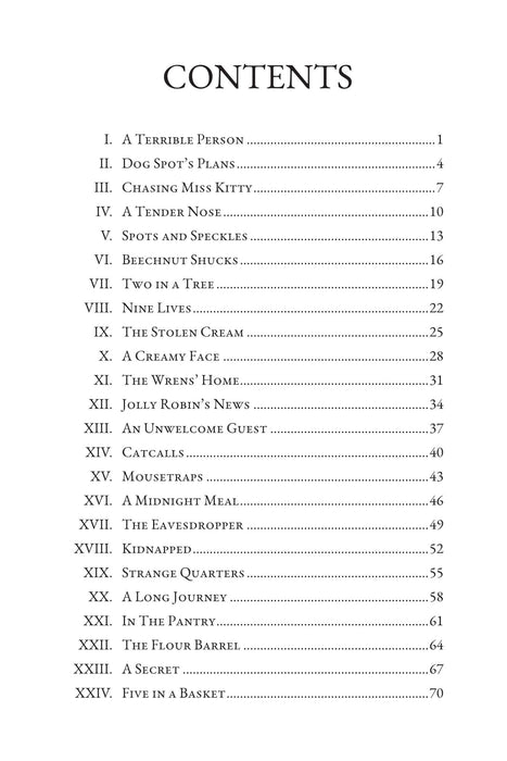 The Tale of Miss Kitty Cat