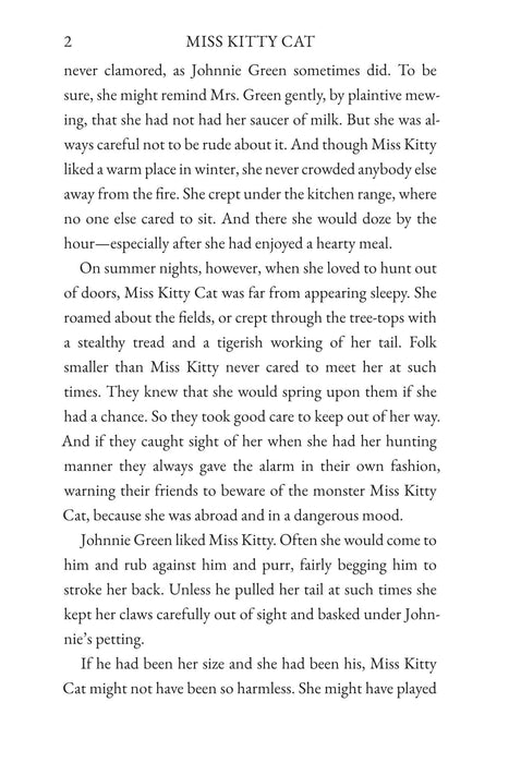The Tale of Miss Kitty Cat