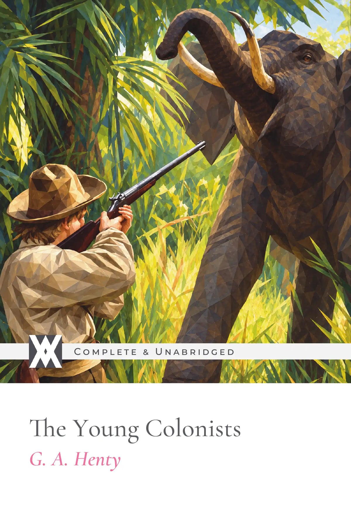 The Young Colonists by G. A. Henty — front cover