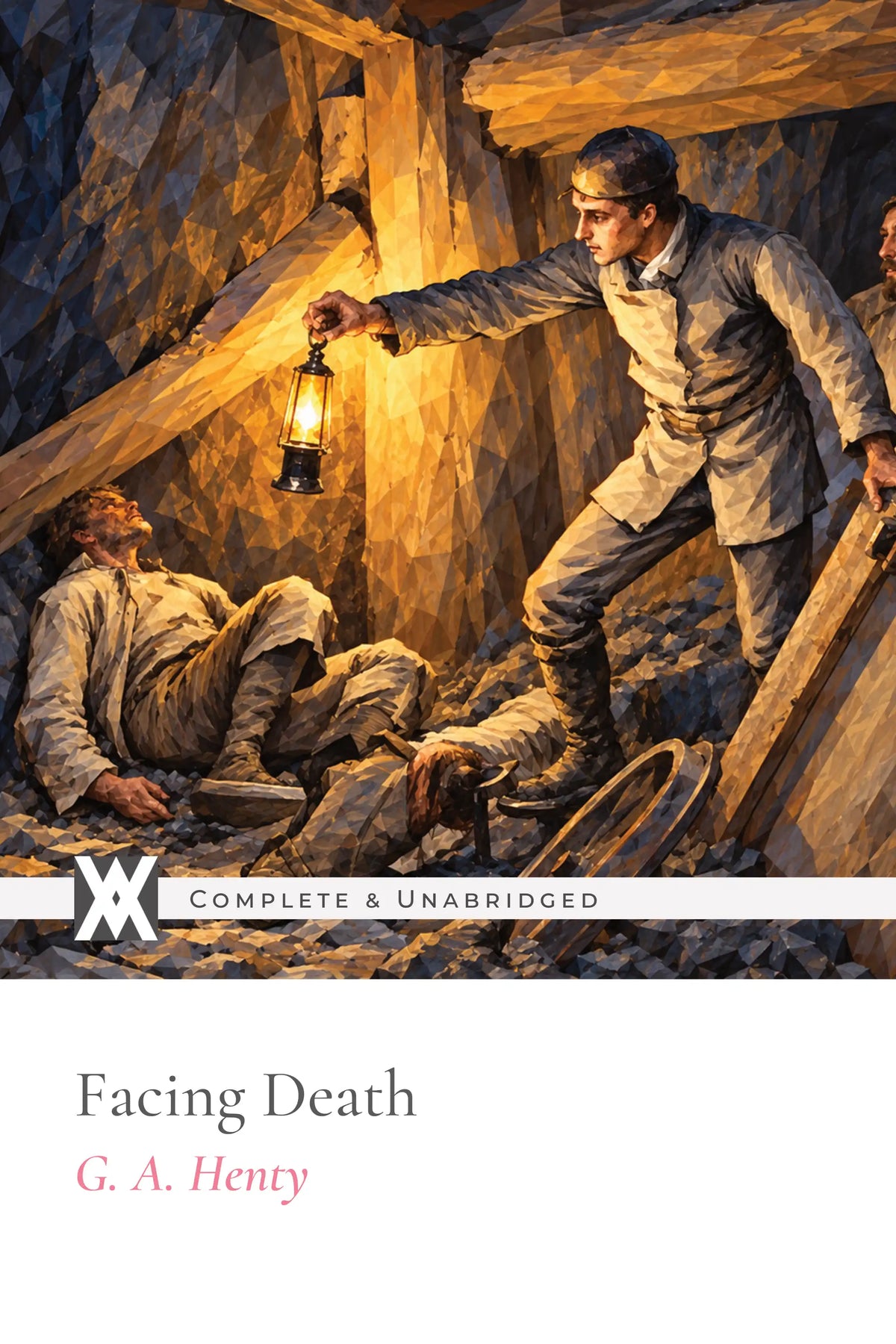 Facing Death by G. A. Henty — front cover