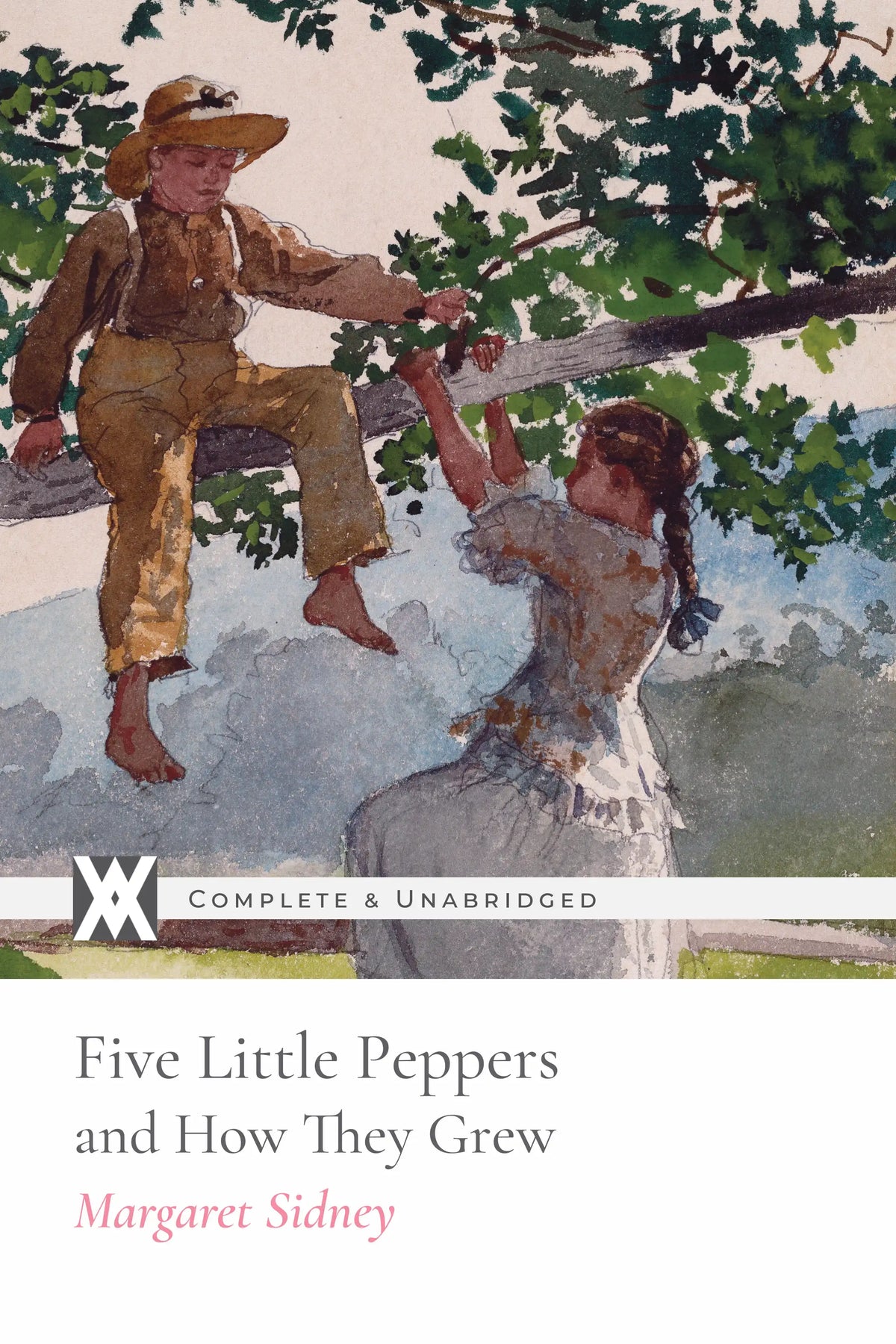 Five Little Peppers and How They Grew by Margaret Sidney — front cover