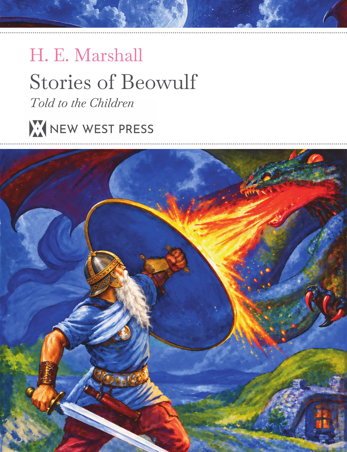 Stories of Beowulf by H. E. Marshall — front cover