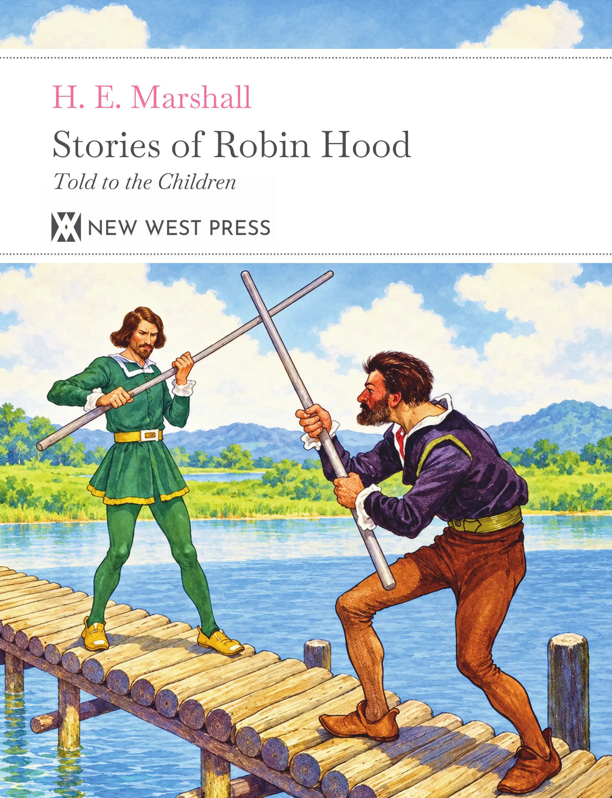 Stories of Robin Hood by H. E. Marshall — Front cover
