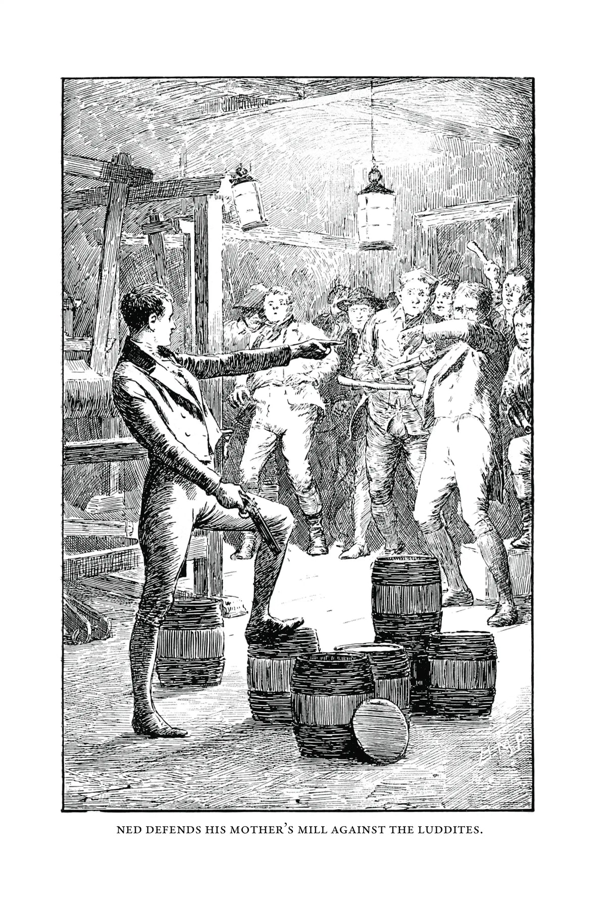 Through the Fray — Frontispiece