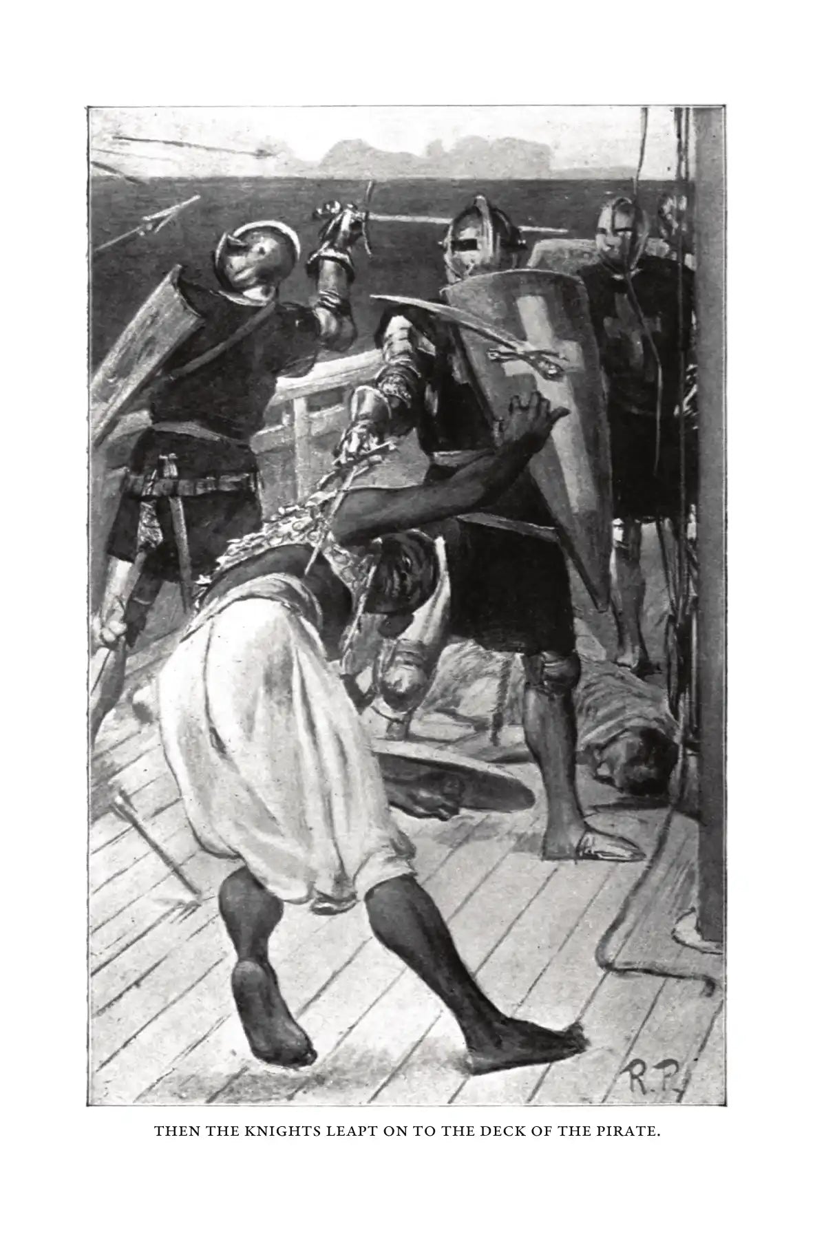 A Knight of the White Cross — frontispiece