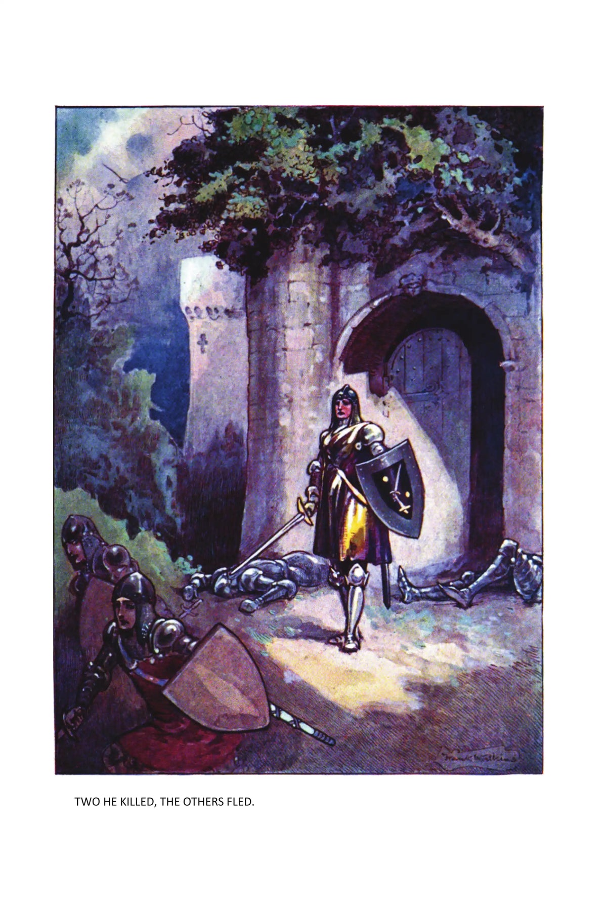 The King Who Never Died — frontispiece