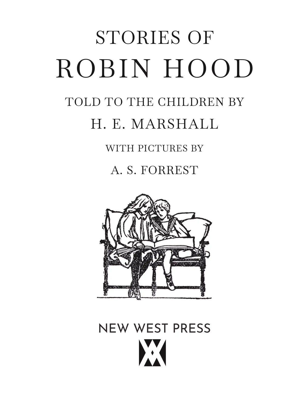 Stories of Robin Hood by H. E. Marshall — Full title page