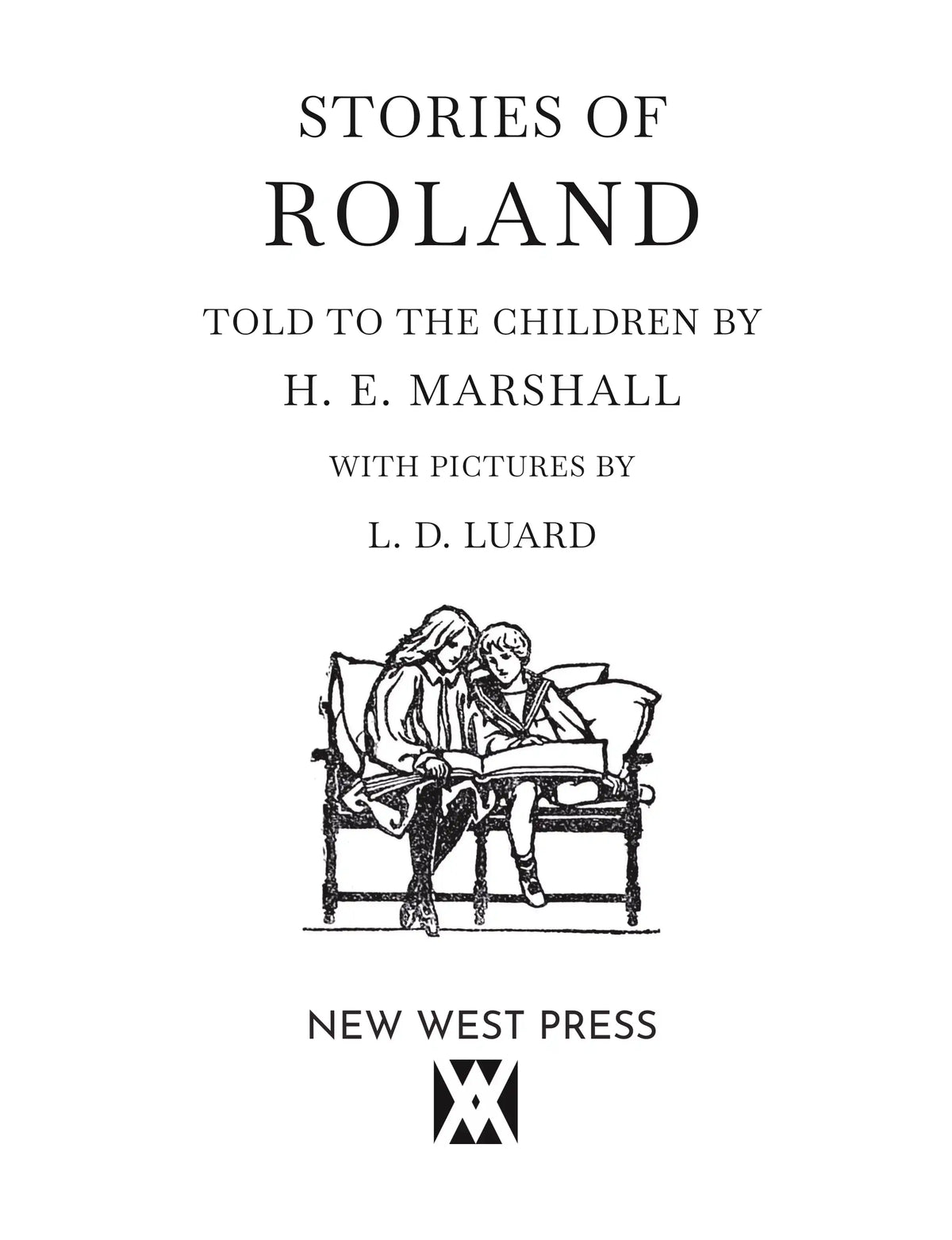 Stories of Roland by H. E. Marshall — Full title page