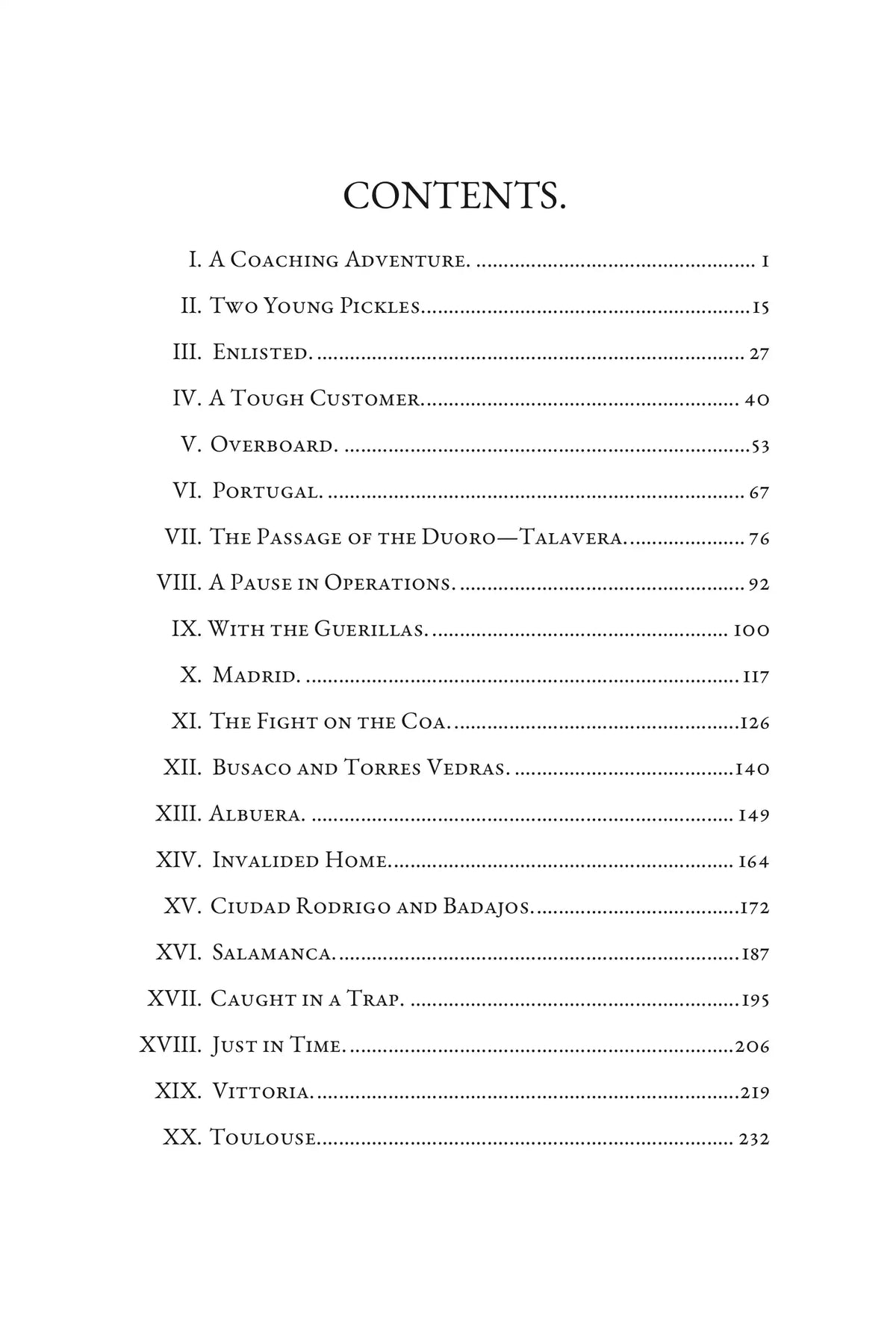 The Young Buglers by G. A. Henty — contents