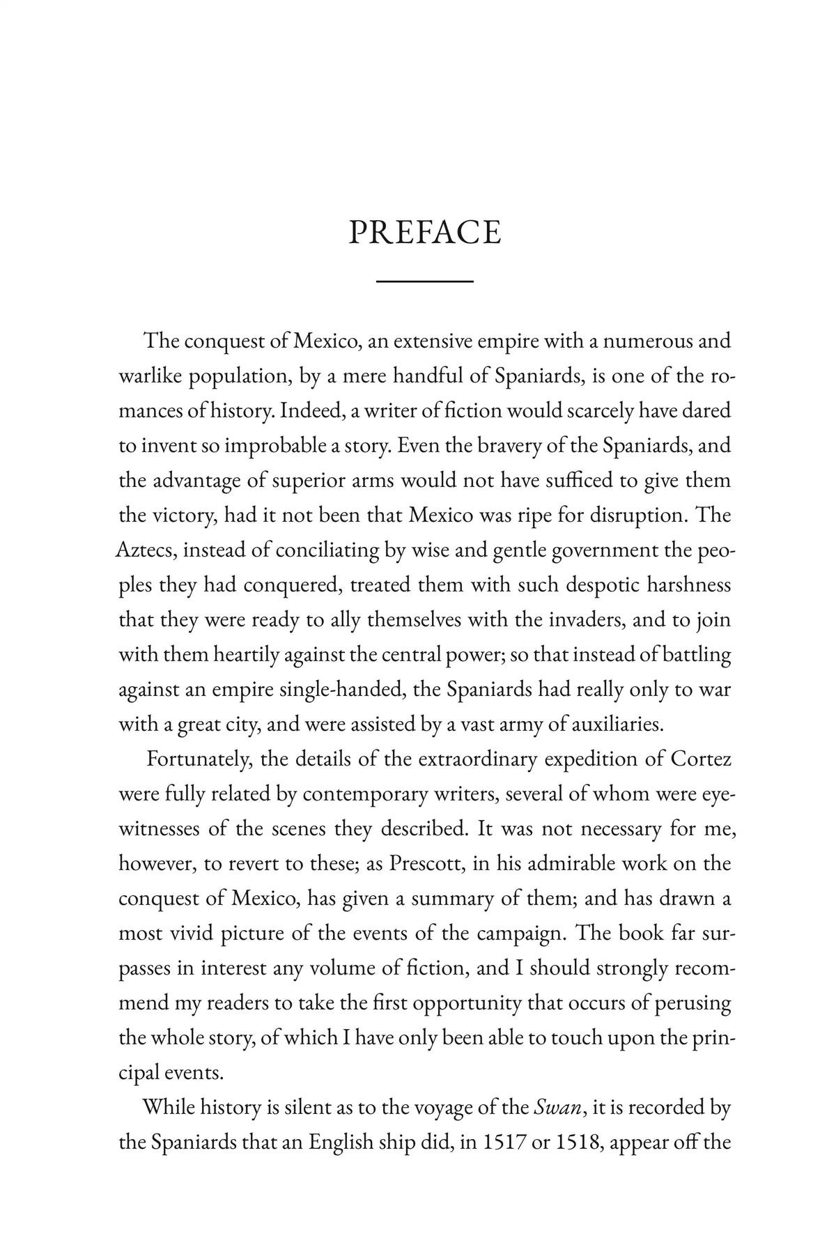 By Right of Conquest by G. A. Henty — Preface, first page