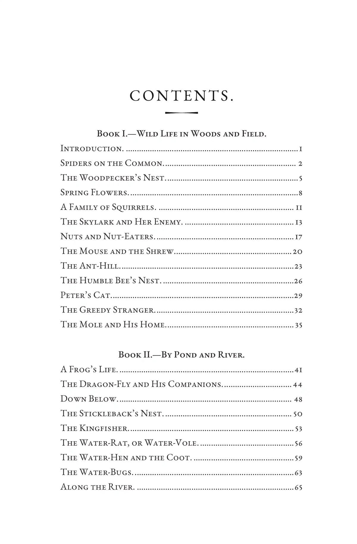 Eyes and No Eyes: Volume I by Arabella Buckley — Contents 1