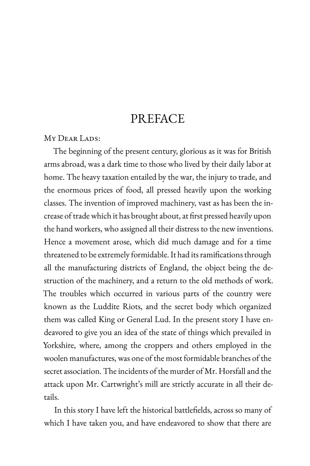 Through the Fray — Preface, page 1