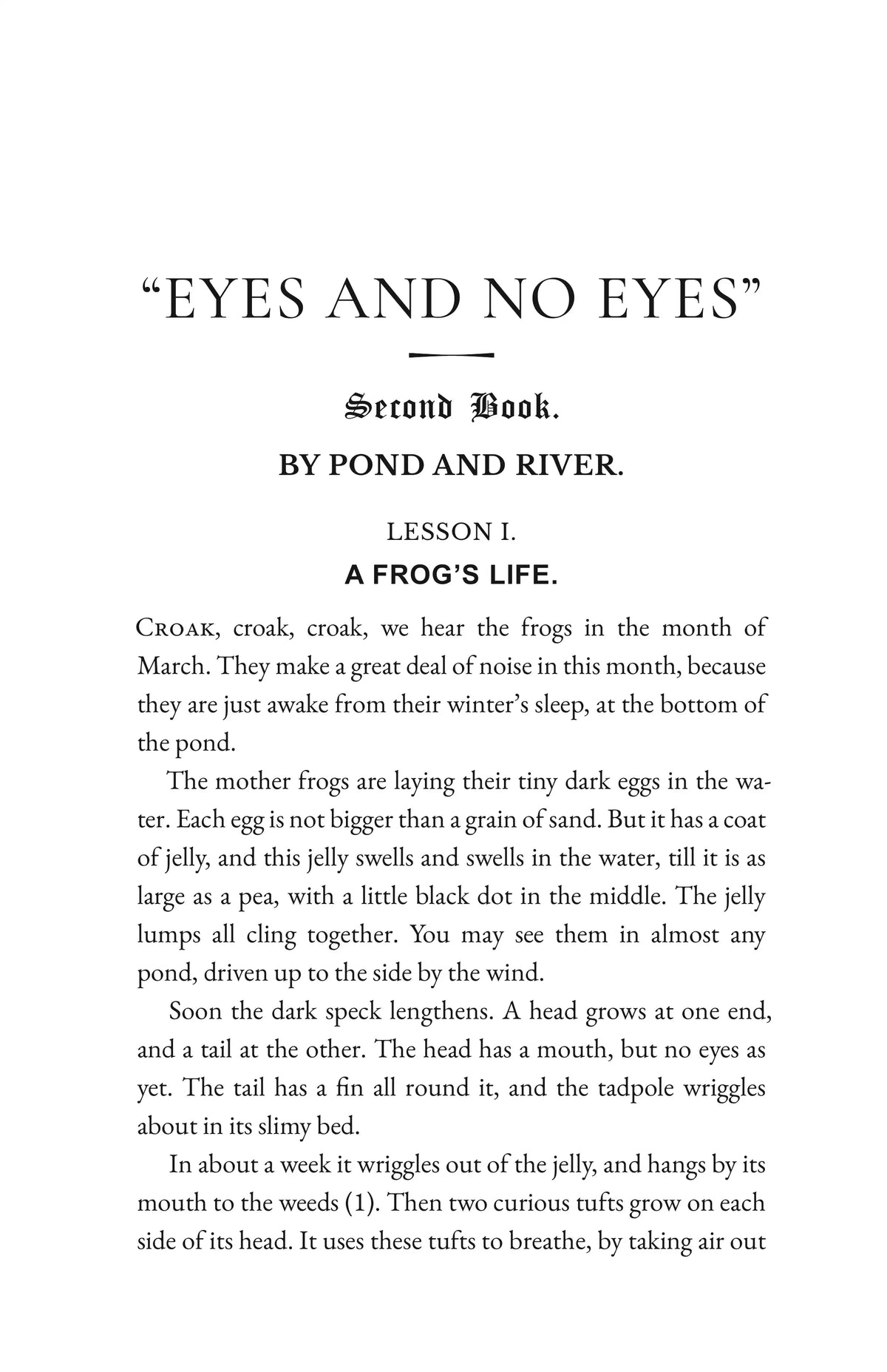 By Pond and River — Page 1