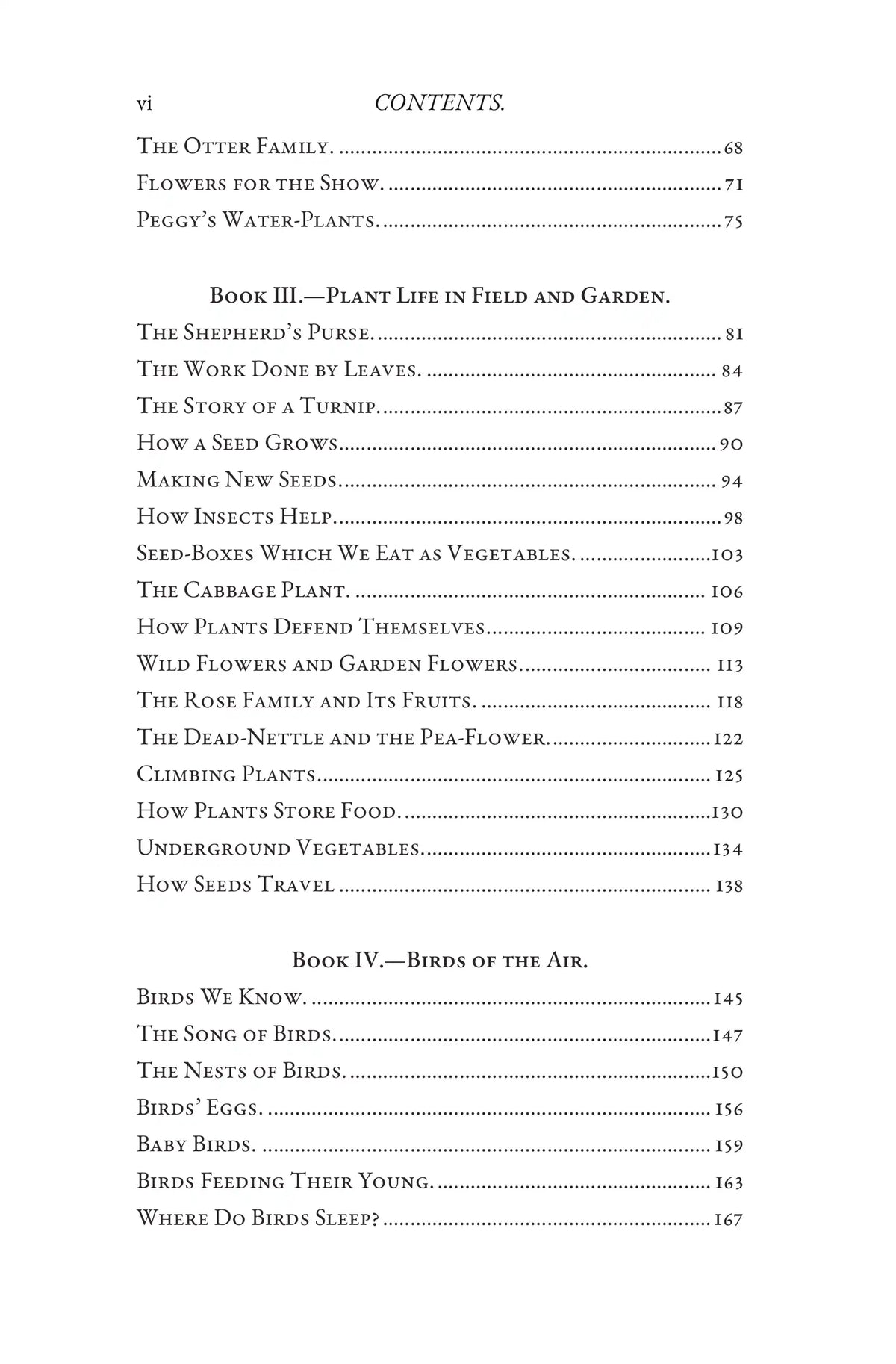 Eyes and No Eyes: Volume I by Arabella Buckley — Contents 2