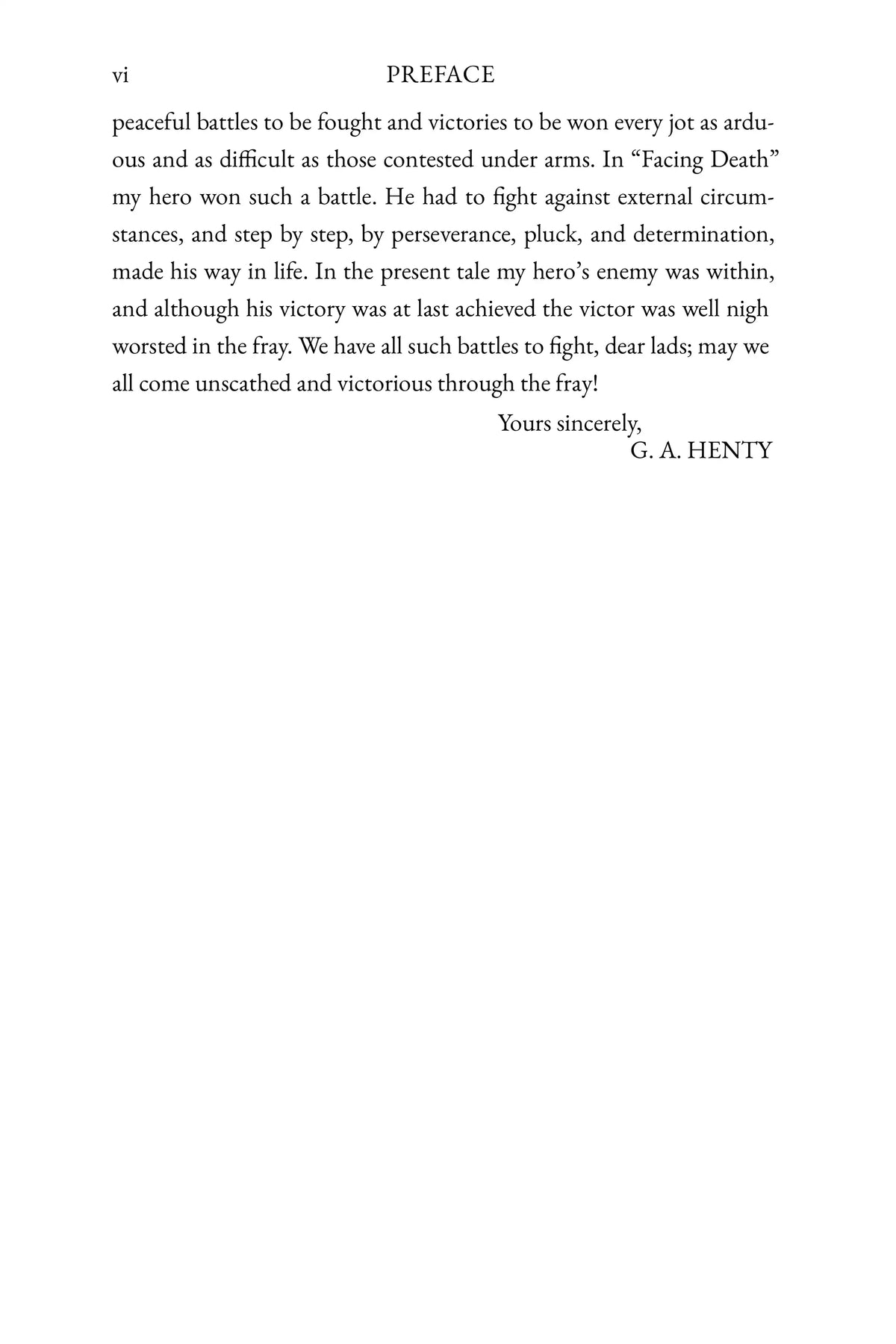 Through the Fray — Preface, page 2