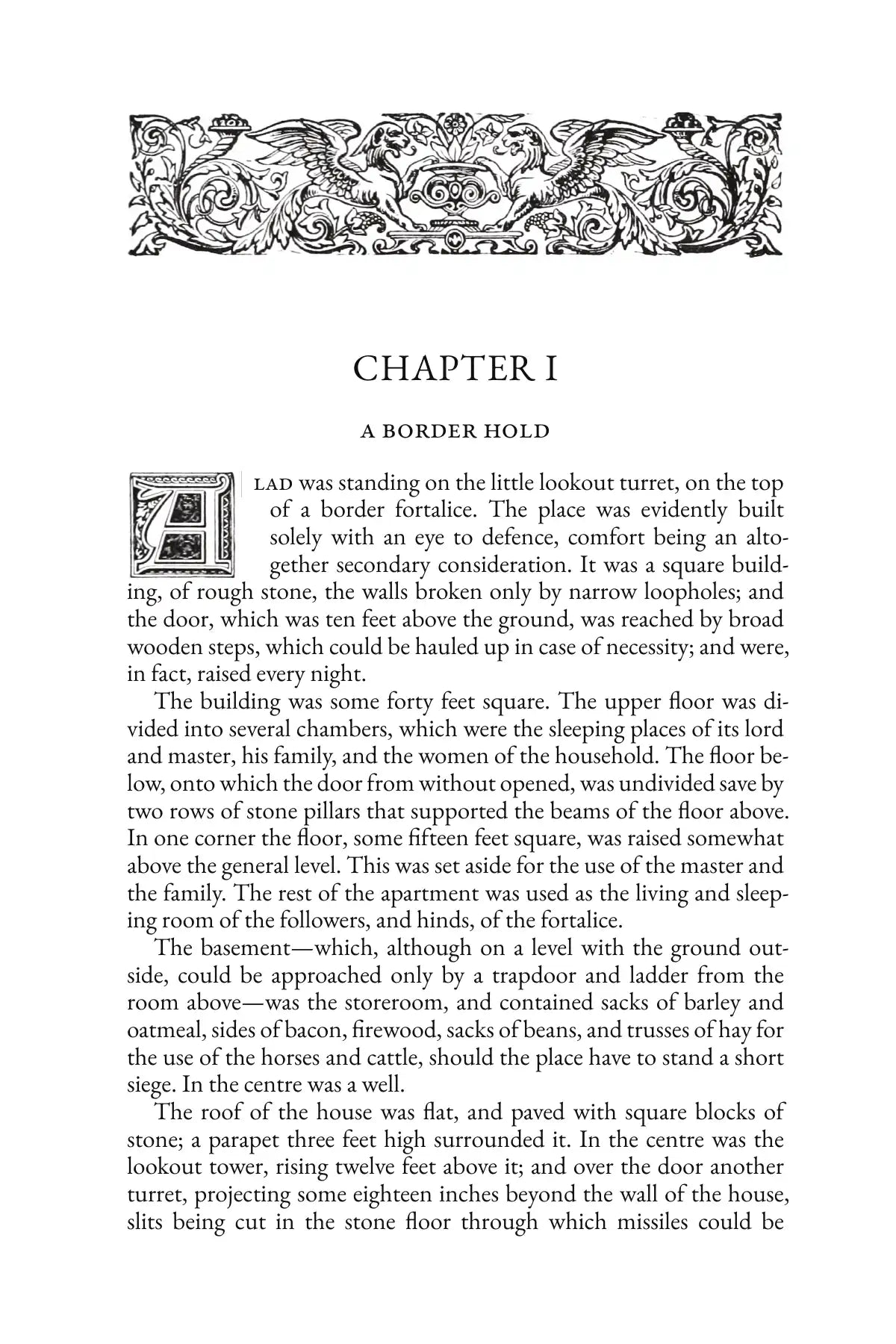 Both Sides the Border — story page 1