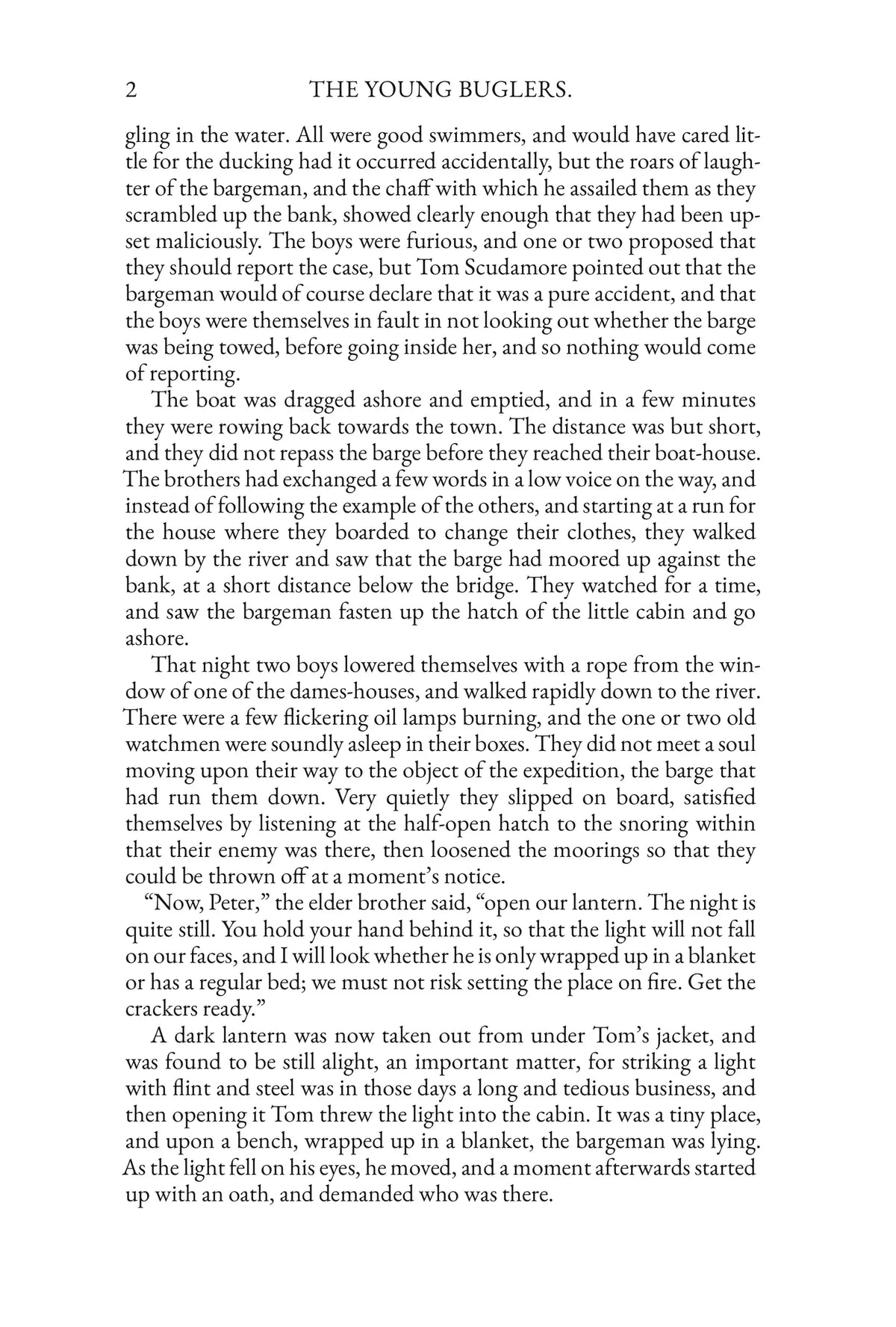 The Young Buglers by G. A. Henty — story page 2