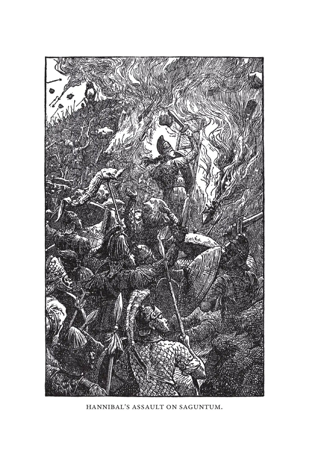 The Young Carthaginian by G. A. Henty — frontispiece