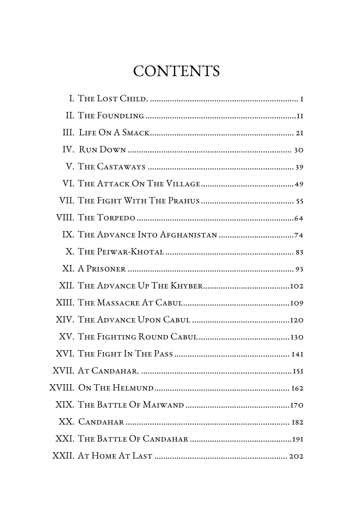 For Name and Fame by G. A. Henty — complete table of contents