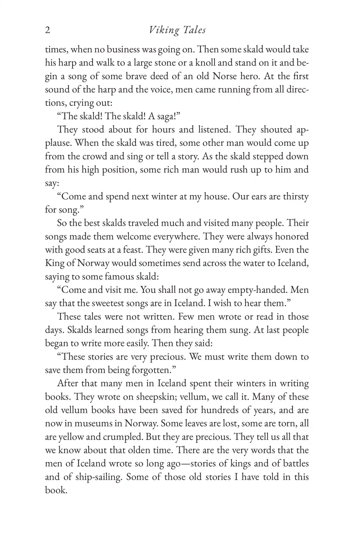 Viking Tales — book page 2