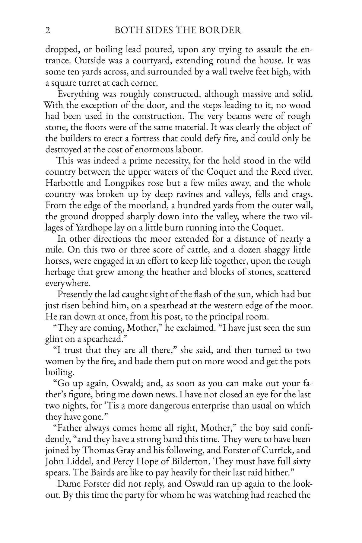 Both Sides the Border — story page 2