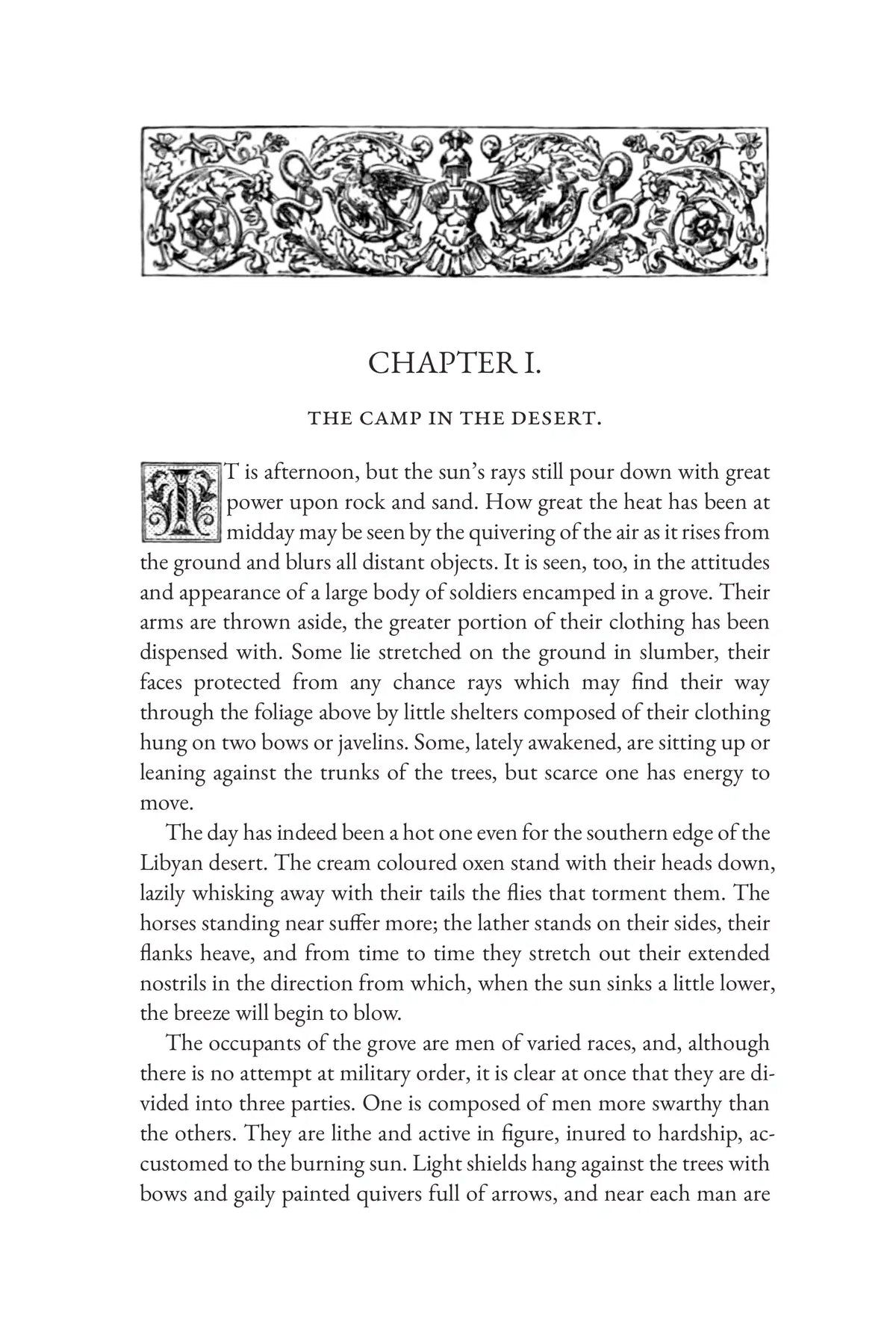 The Young Carthaginian by G. A. Henty — story page 1