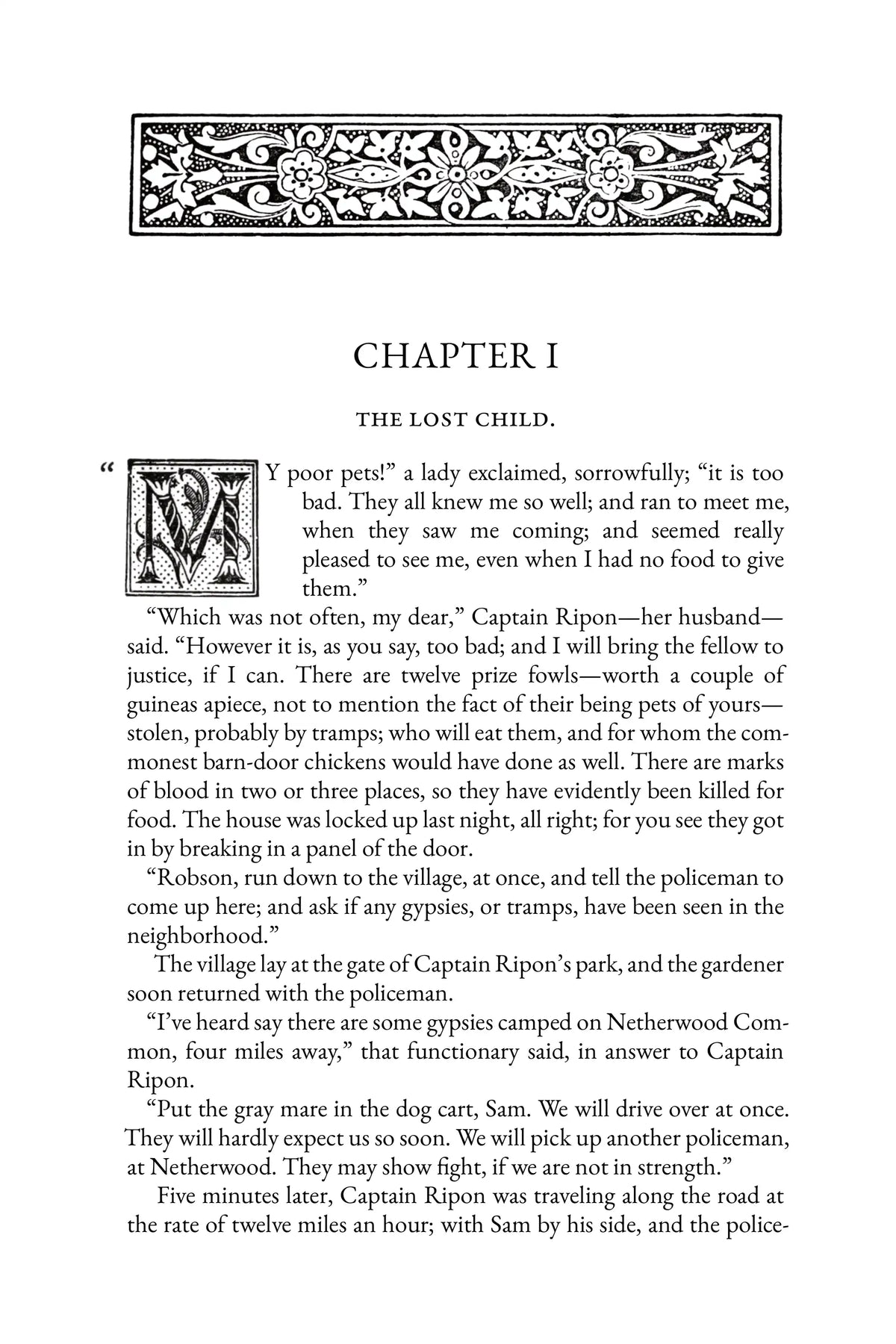 For Name and Fame by G. A. Henty — story page 1