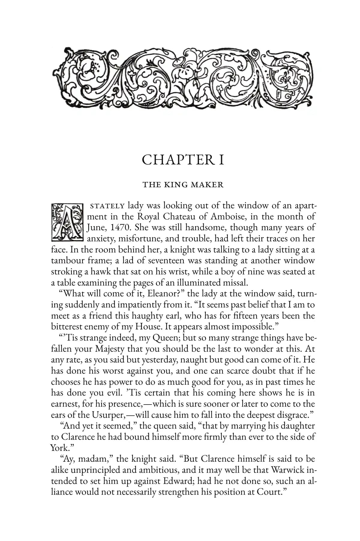 A Knight of the White Cross — story page 1