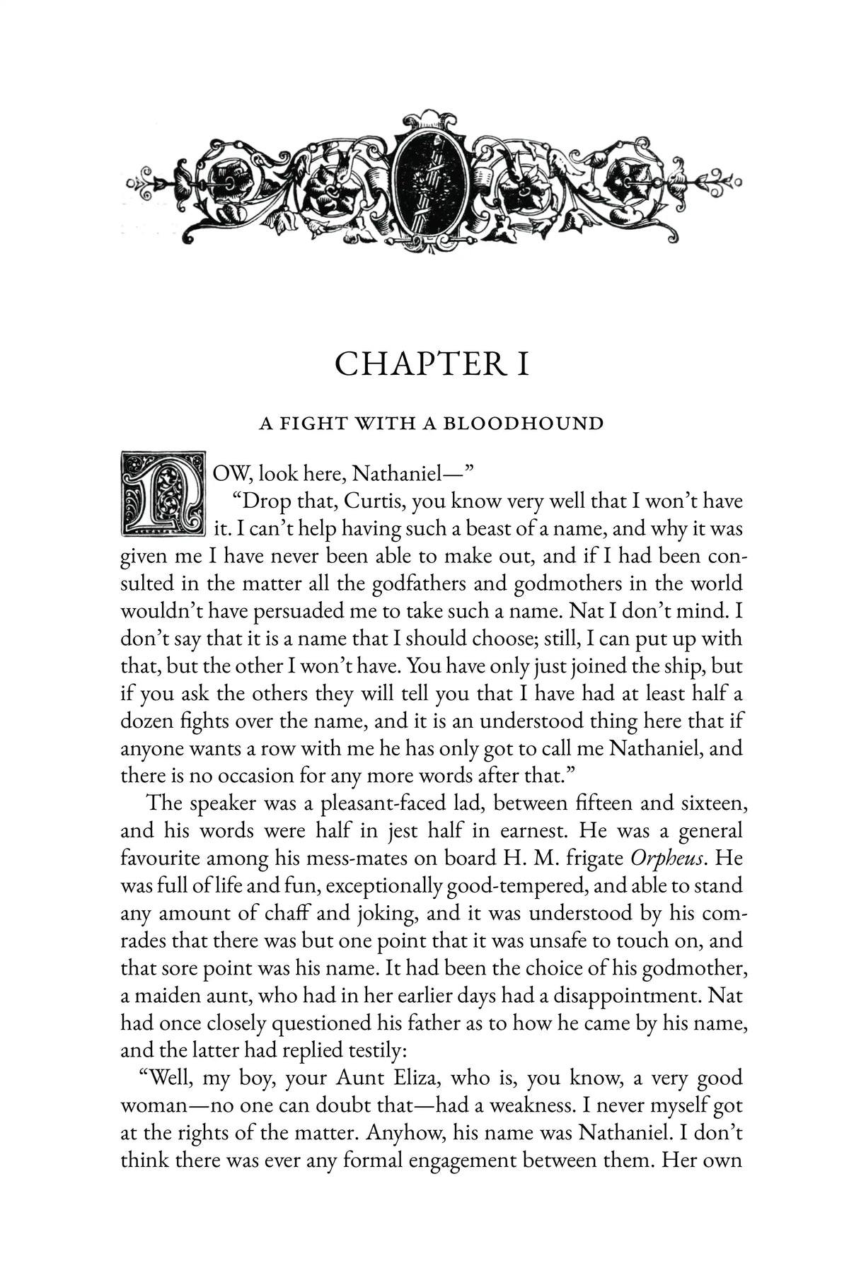A Roving Commission — Story page 1