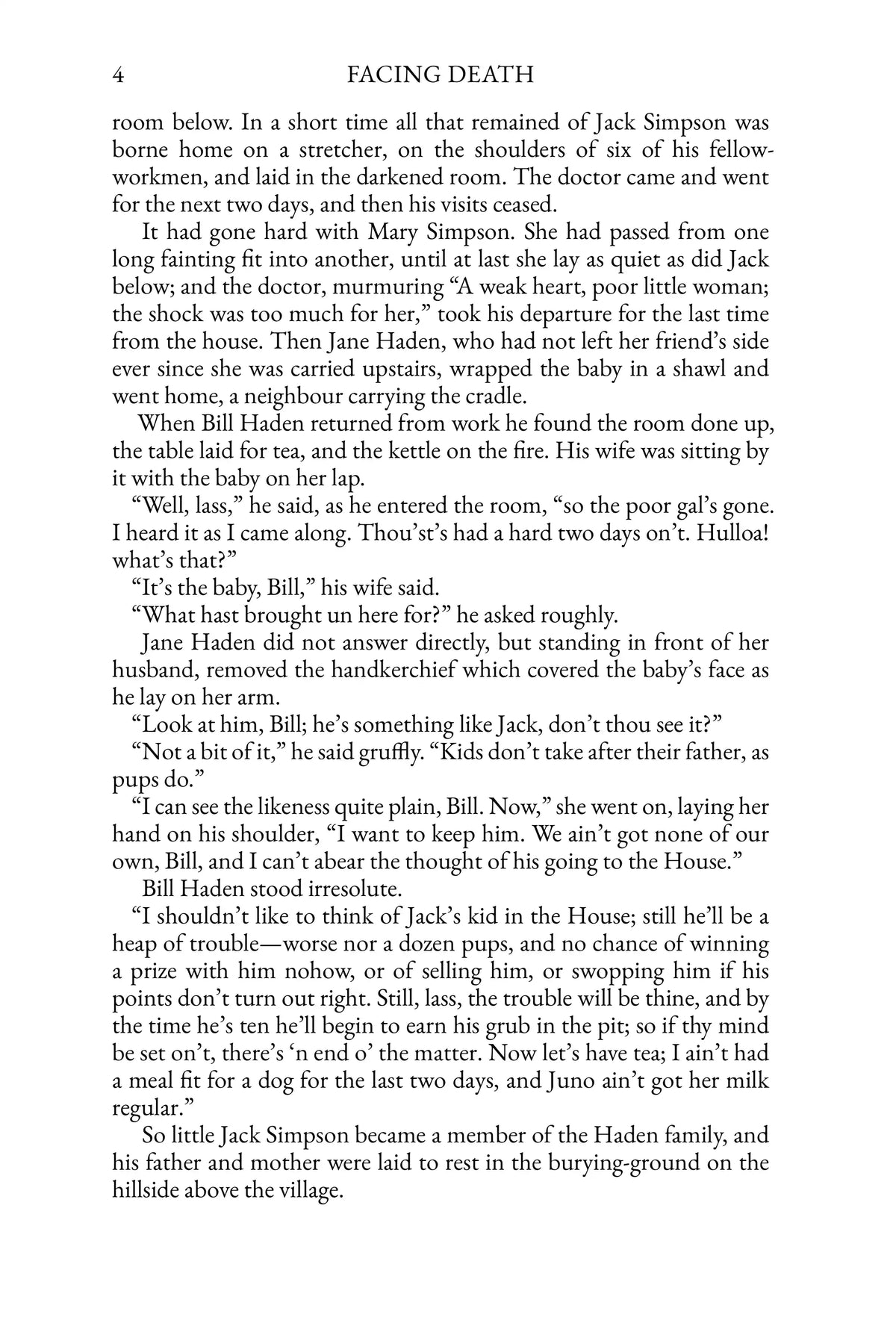 Facing Death by G. A. Henty — story page 4