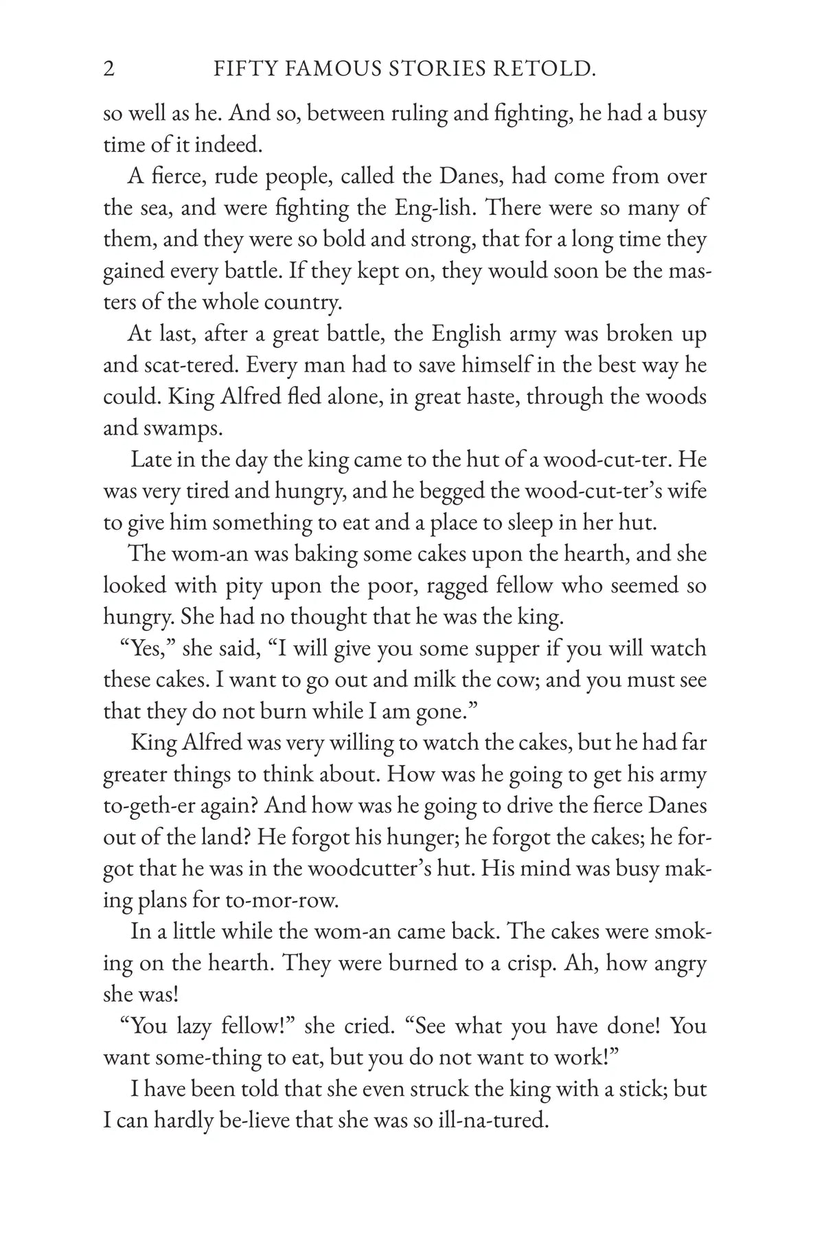 Fifty Famous Stories Retold by James Baldwin — story page 2