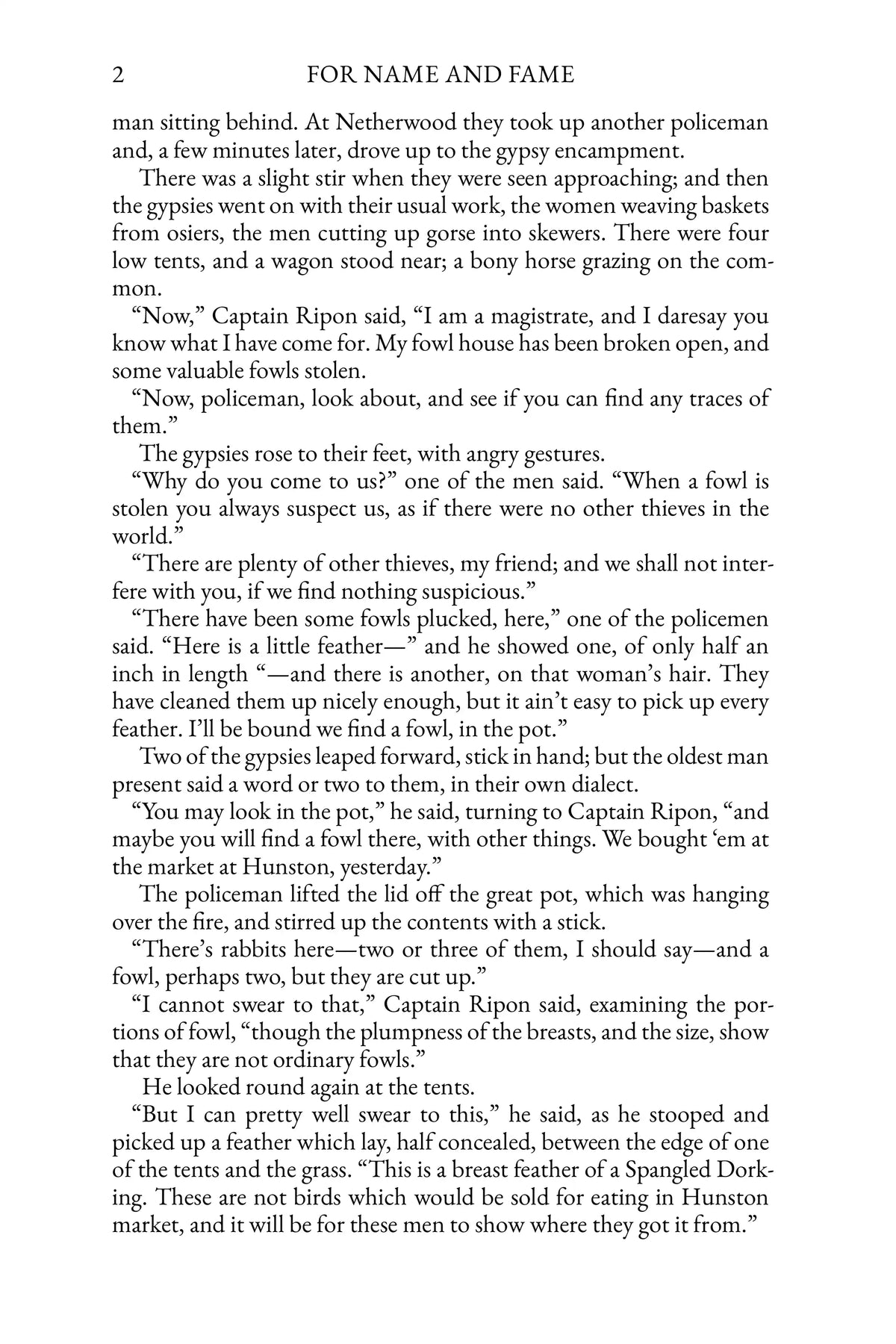 For Name and Fame by G. A. Henty — story page 2