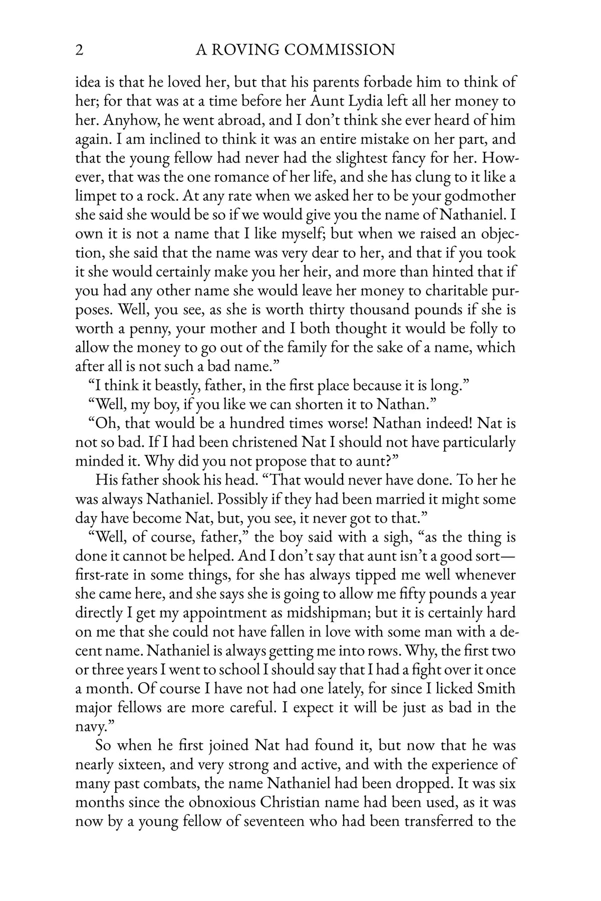 A Roving Commission — Story page 2