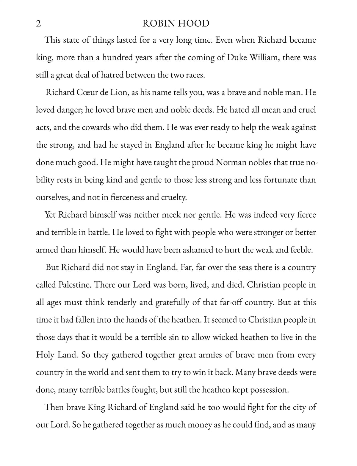 Stories of Robin Hood by H. E. Marshall — Story page 2