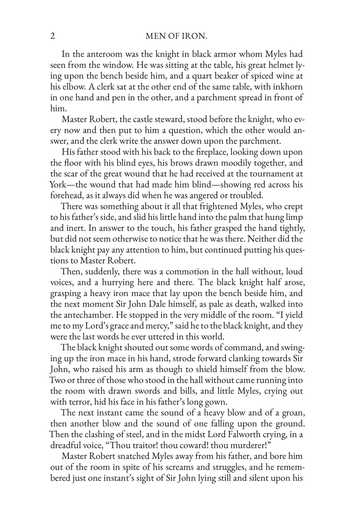 Men of Iron by Howard Pyle — Story Page 2