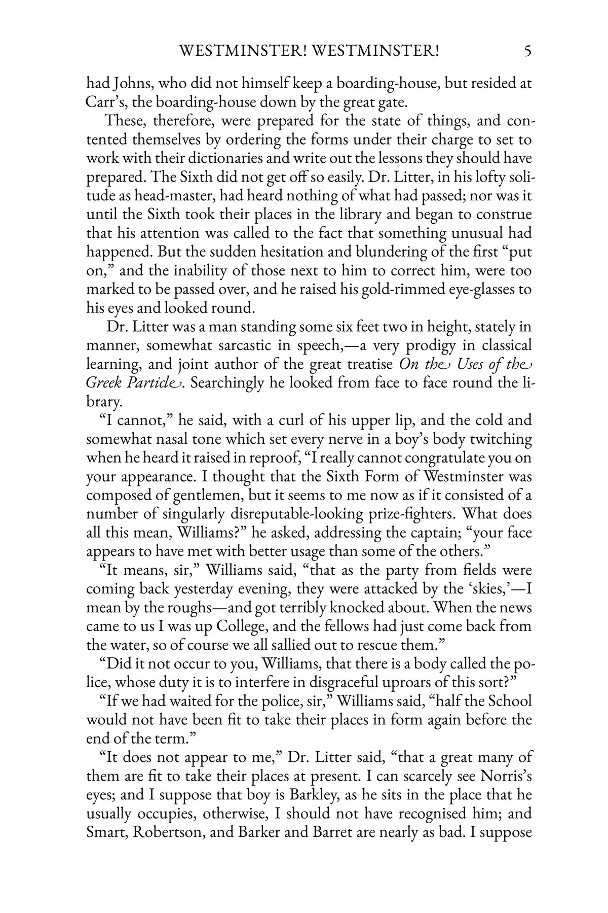 Captain Bayley’s Heir by G. A. Henty — story page 5