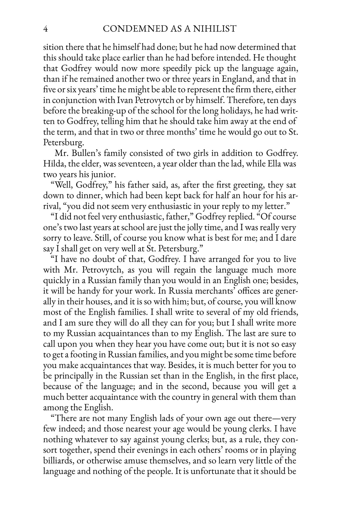 Condemned as a Nihilist by G. A. Henty — story page 4