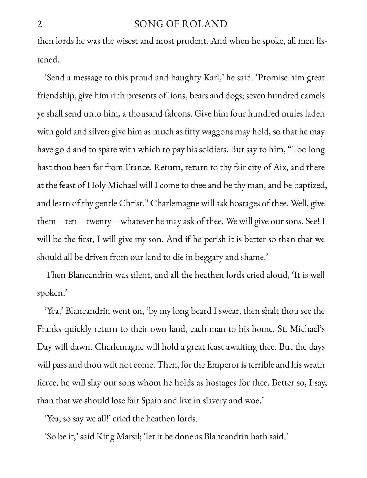 Stories of Roland by H. E. Marshall — Story page 2