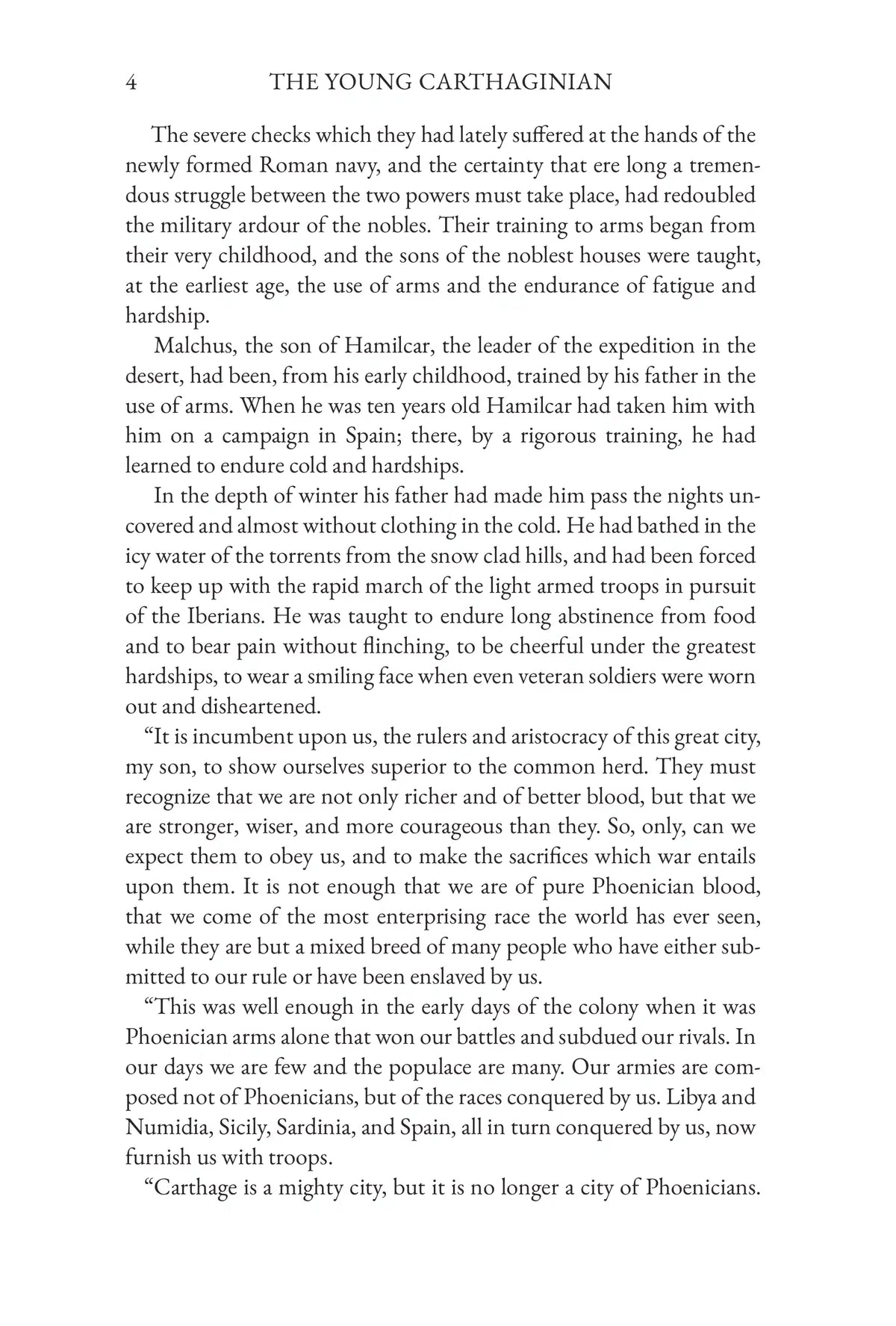 The Young Carthaginian by G. A. Henty — story page 4