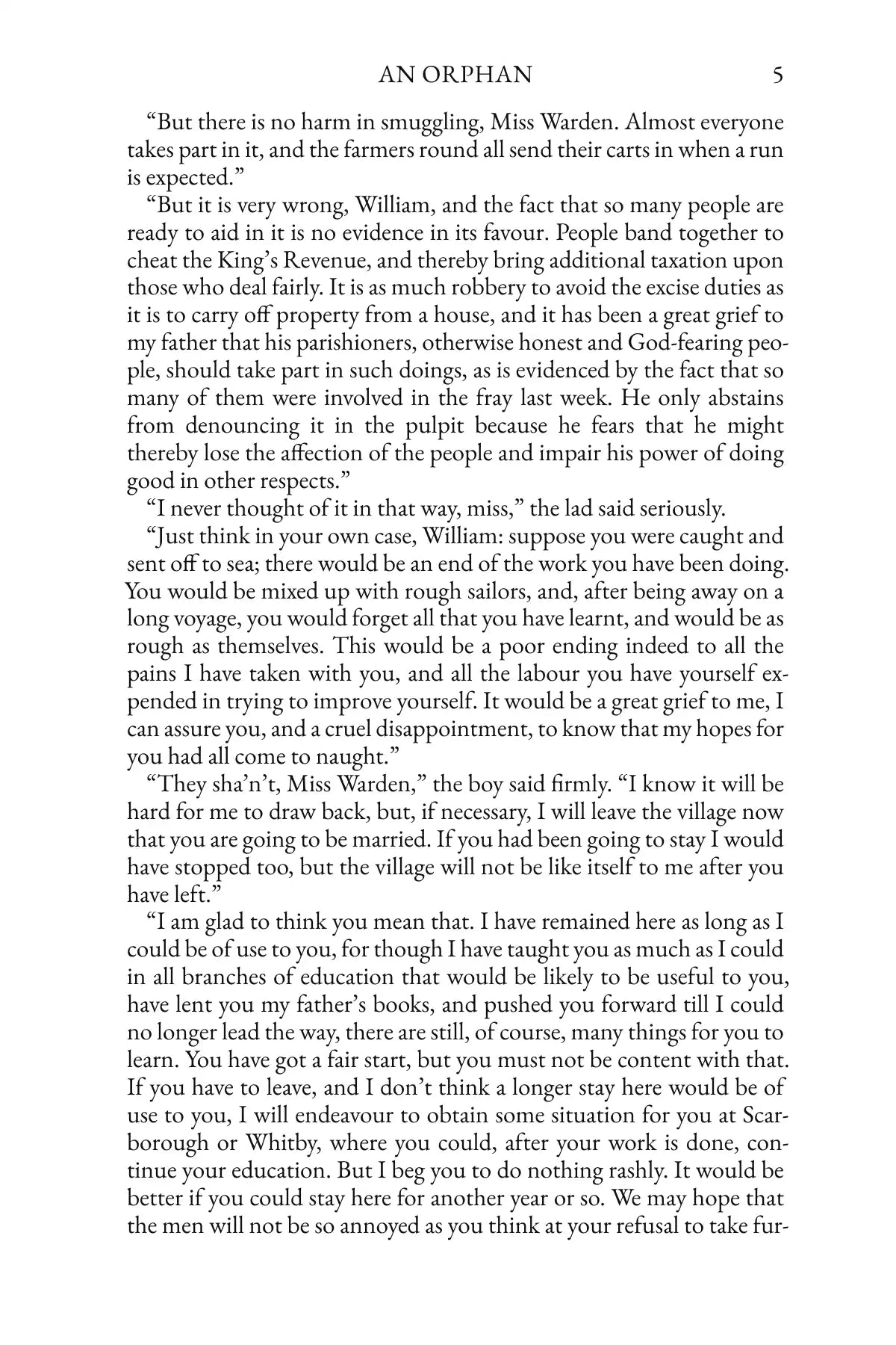 By Conduct and Courage — story page 5