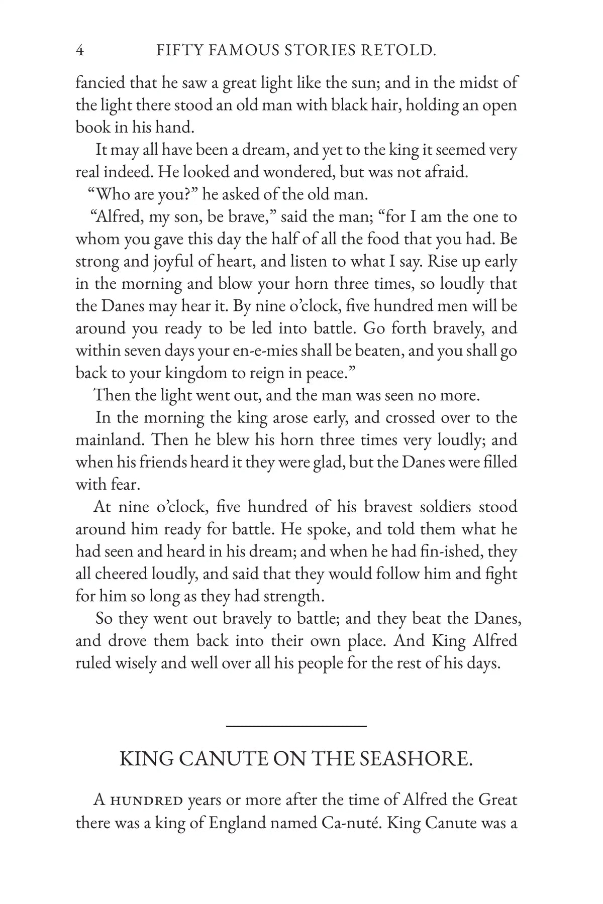 Fifty Famous Stories Retold by James Baldwin — story page 4