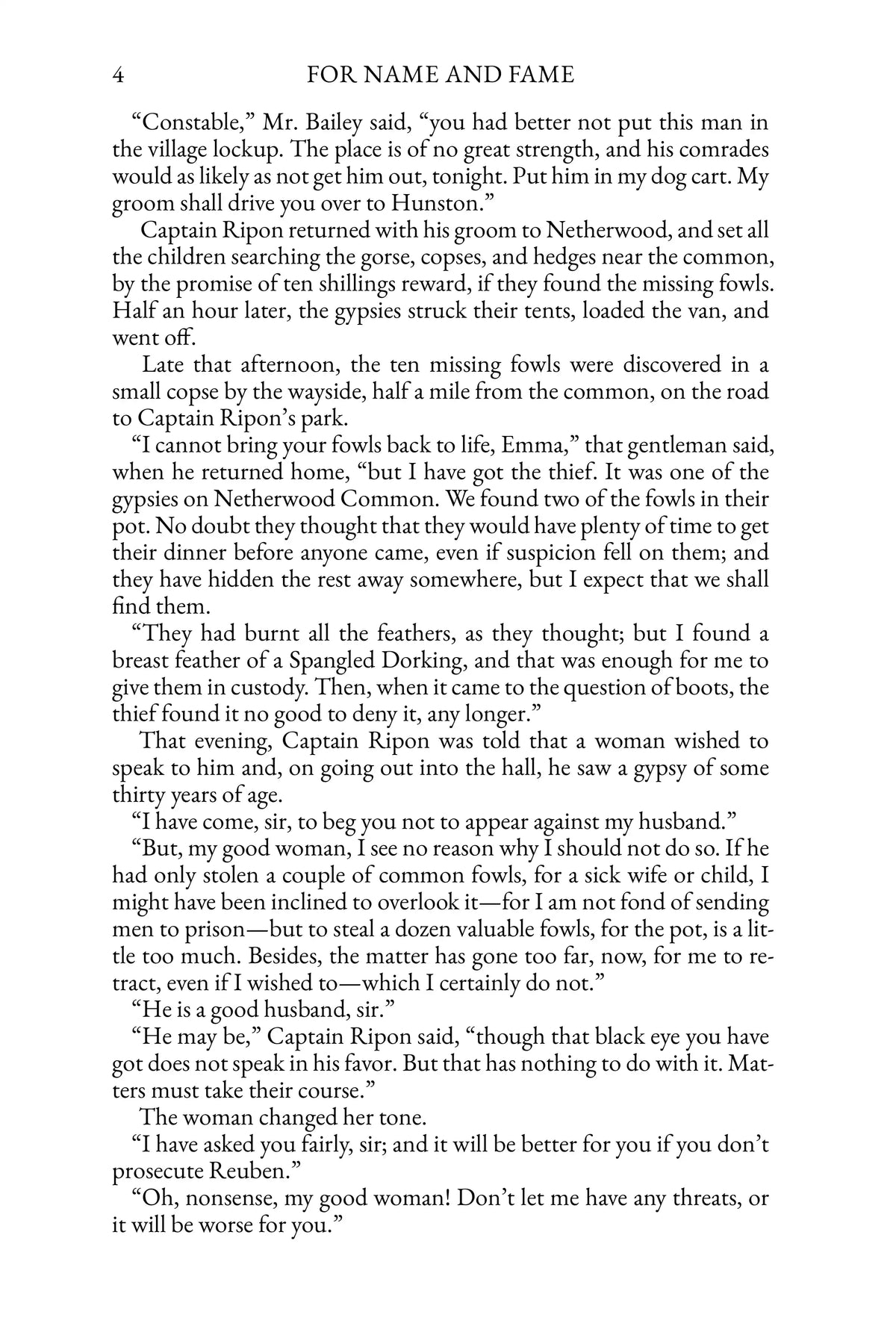 For Name and Fame by G. A. Henty — story page 4