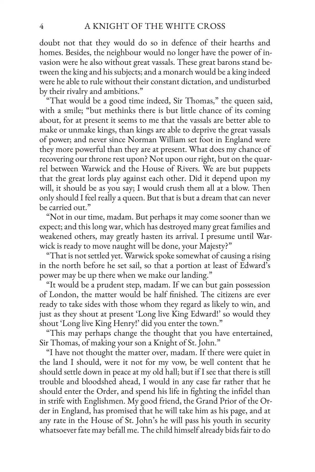 A Knight of the White Cross — story page 4
