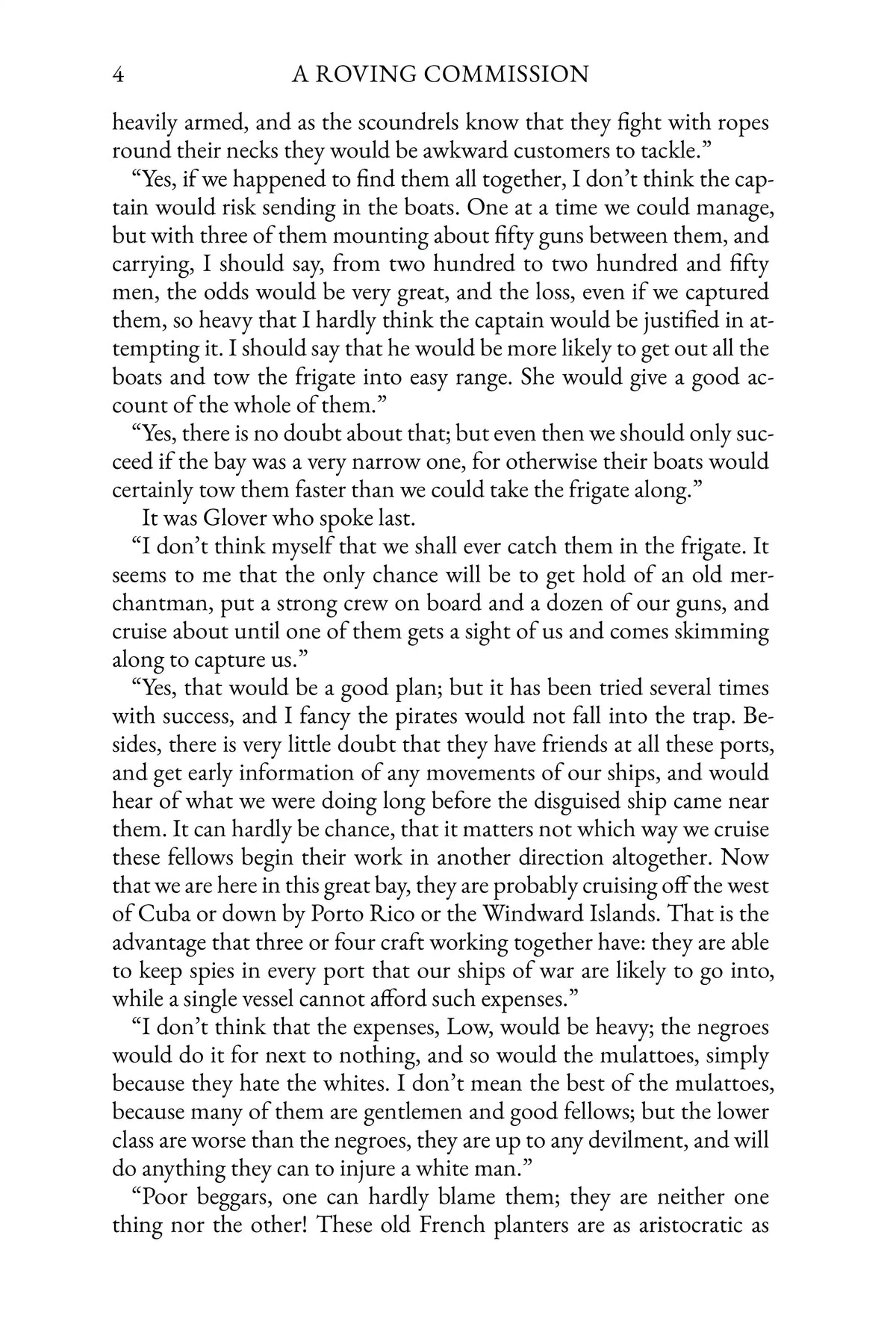 A Roving Commission — Story page 4