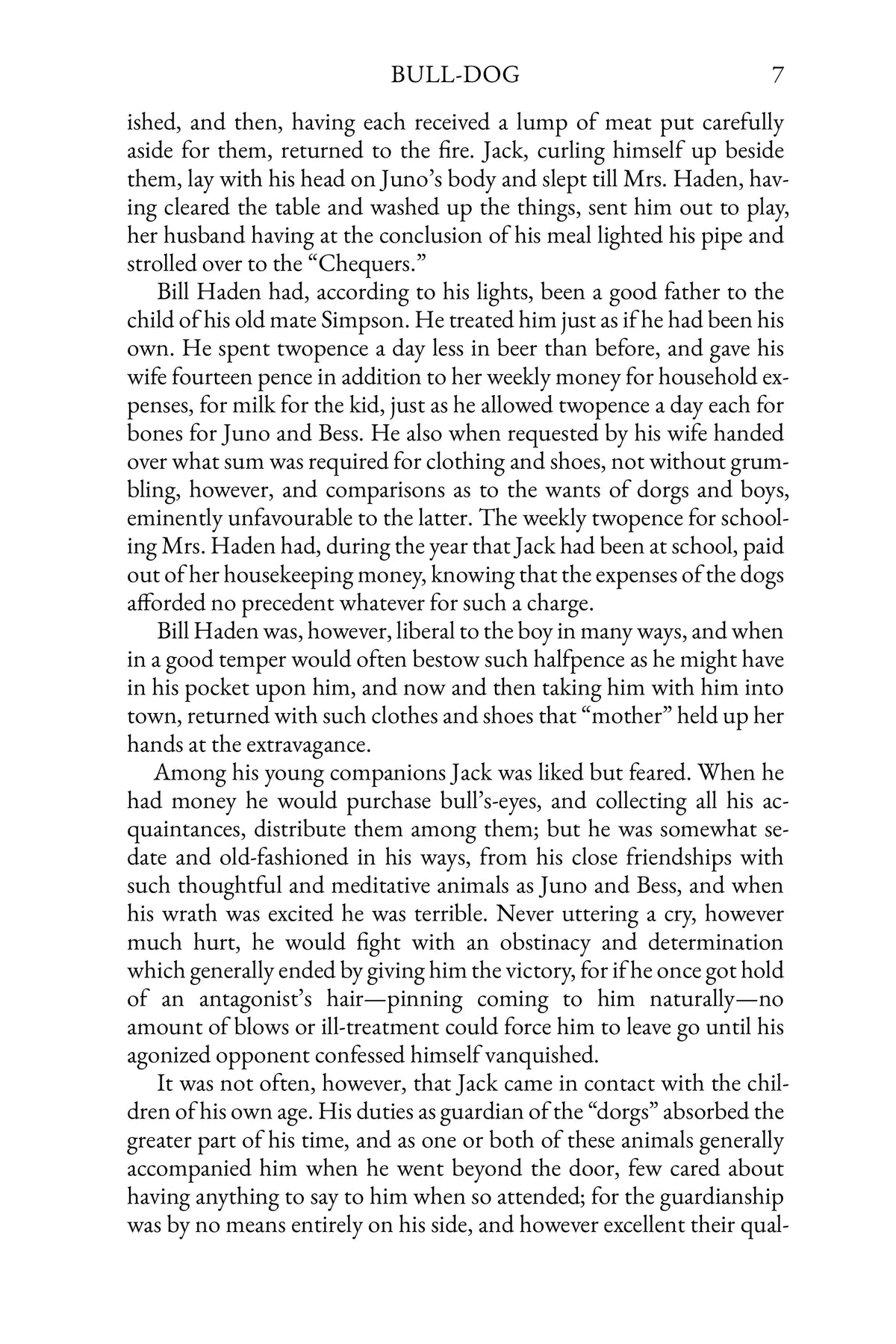 Facing Death by G. A. Henty — story page 7