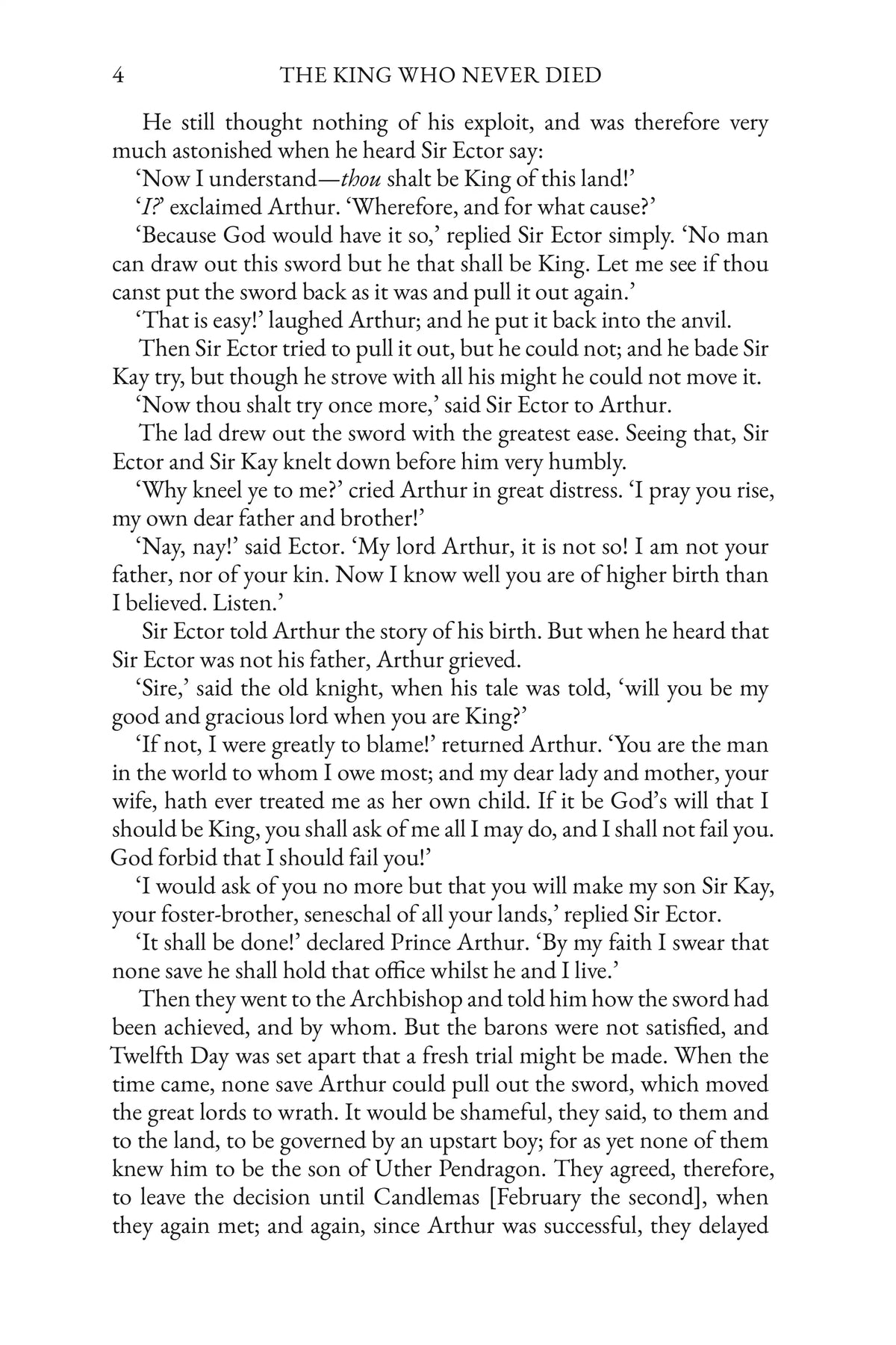 The King Who Never Died — story page 4