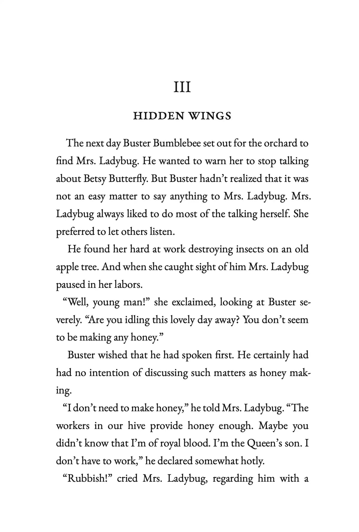 The Tale of Mrs. Ladybug — Story page 7
