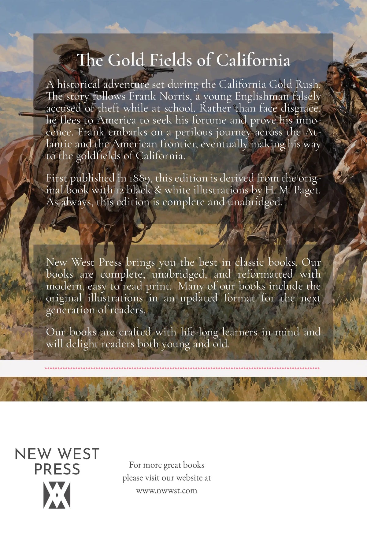 Captain Bayley’s Heir by G. A. Henty — back cover